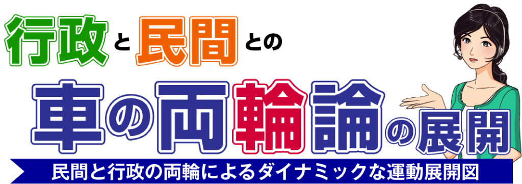 行政と民間との車の両輪論の展開